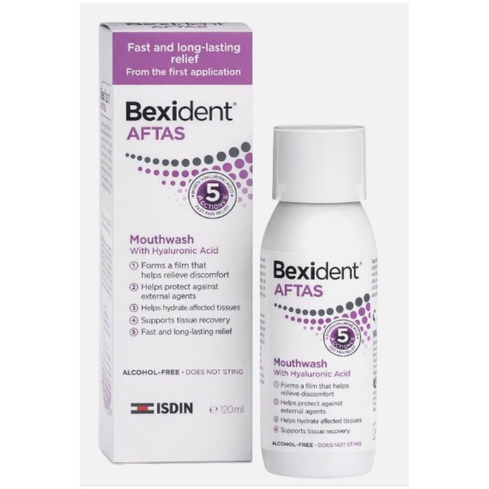 ISDIN Bexident Aftas Mouthwash 120mL